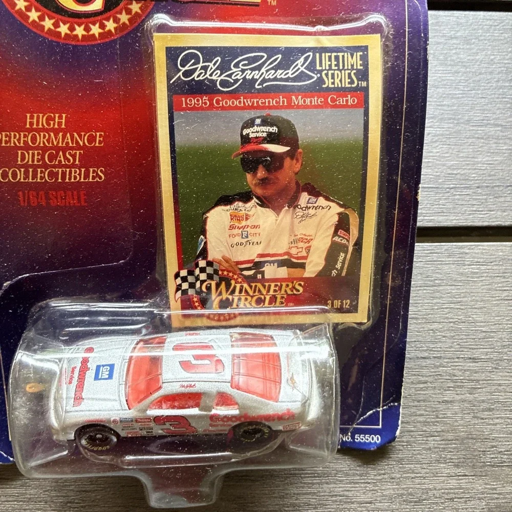 1995 Winner's Circle Lifetime Series #3 DALE EARNHARDT 3/12 Goodwrench Silver